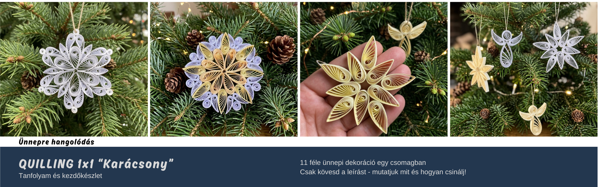 Quilling papírcsíkok, eszközök és minták webáruháza