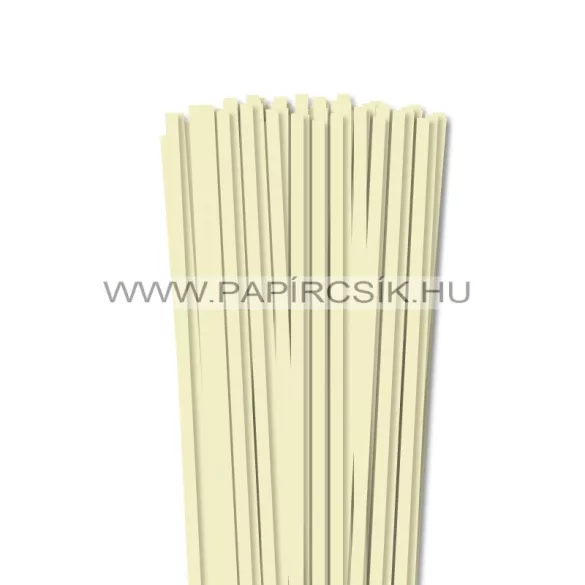 XL csomag - Vanilia, 6mm-es quilling papírcsík (240 db, 49cm)