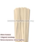   XL csomag - Krém, 3mm-es quilling papírcsík (240 db, 49cm)