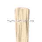 Krém, 4mm-es quilling papírcsík (100db, 49cm)