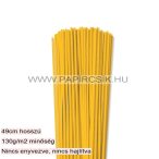 Napsárga, 3mm-es quilling papírcsík (100 db, 49cm)