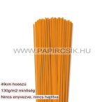 Okkersárga, 3mm-es quilling papírcsík (100 db, 49cm)