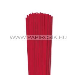Élénk Piros, 4mm-es quilling papírcsík (110db, 49cm)