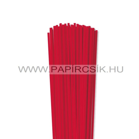 Piros, 4mm-es quilling papírcsík (110db, 49cm)