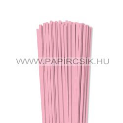 Rózsaszín, 5mm-es quilling papírcsík (100db, 49cm)