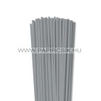 Kőszürke, 7mm-es quilling papírcsík (80db, 49cm)