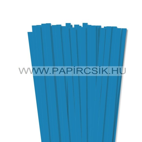 Kék, 10mm-es quilling papírcsík (50db, 49cm)