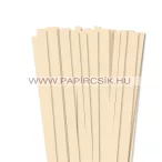   XL csomag - Krém, 10mm-es quilling papírcsík (150 db, 49cm)