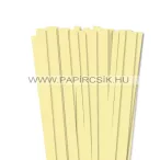   XL csomag - Halványsárga, 10mm-es quilling papírcsík (150 db, 49cm)