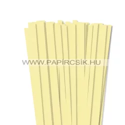  XL csomag - Halványsárga, 10mm-es quilling papírcsík (150 db, 49cm)