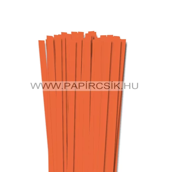 XL csomag - Világos narancs, 10mm-es quilling papírcsík (150 db, 49cm)