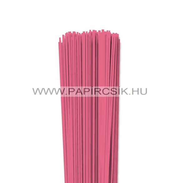 Közép Rózsaszín, 2mm-es quilling papírcsík (120db, 49cm)