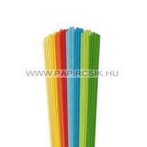   KIFUTÓ TERMÉK : 2mm, 49cm, 8x20db, quilling papírcsík kezdőcsomag VII.