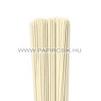 Elefántcsont, 3mm-es quilling papírcsík (100 db, 49cm)