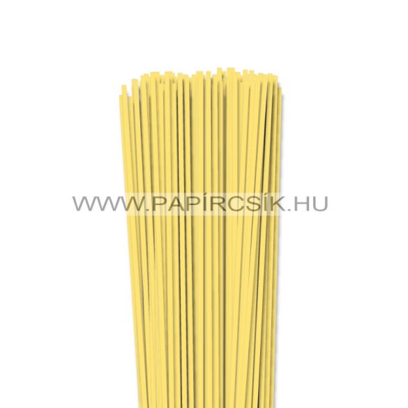 Kanárisárga, 3mm-es quilling papírcsík (100 db, 49cm)
