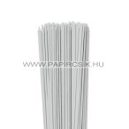 Halványszürke, 3mm-es quilling papírcsík (100 db, 49cm)