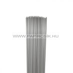 Ezüst (Lux), 3mm-es quilling papírcsík (100 db, 50cm)