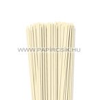 Elefántcsont, 4mm-es quilling papírcsík (100db, 49cm)