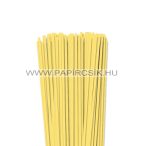   XL csomag! - 240 db Kanárisárga, 4mm-es quilling papírcsík 