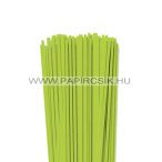 Tavaszi zöld, 4mm-es quilling papírcsík (100db, 49cm)