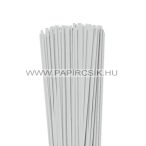 Halványszürke, 4mm-es quilling papírcsík (100db, 49cm)