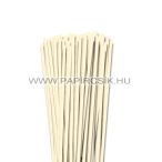 Elefántcsont, 5mm-es quilling papírcsík (100db, 49cm)