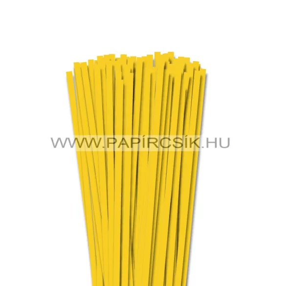 XL csomag - Banánsárga, 6mm-es quilling papírcsík (240 db, 49cm)