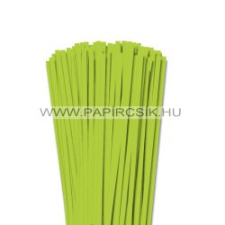 Tavaszi zöld, 6mm-es quilling papírcsík (90db, 49cm)