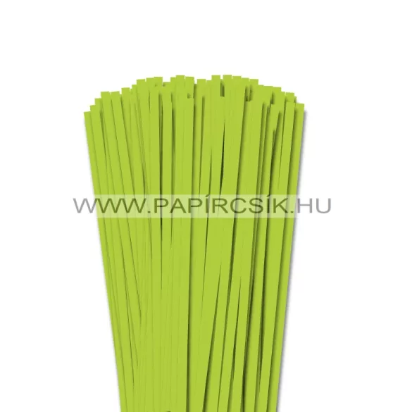 XL csomag - Tavaszi zöld, 6mm-es quilling papírcsík (240 db, 49cm)