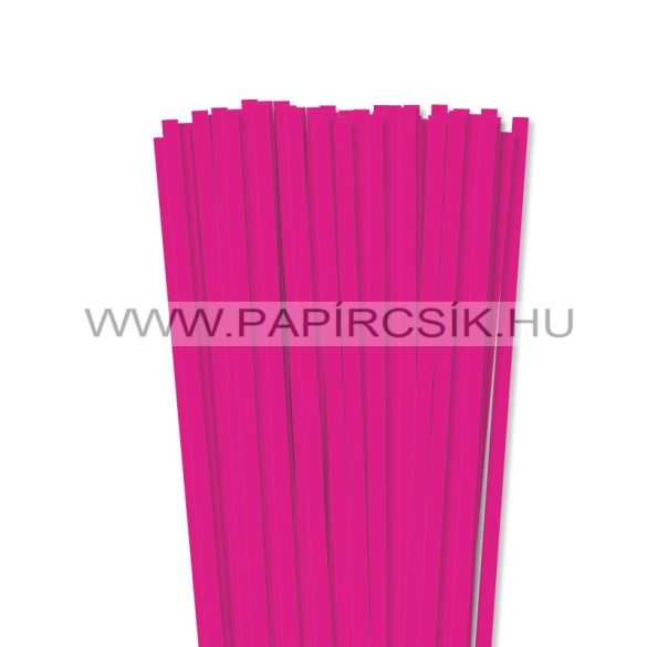 Pink, 7mm-es quilling papírcsík (80db, 49cm)