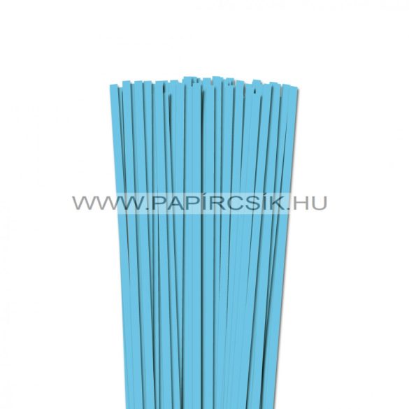 XL csomag -  Égkék, 7mm-es quilling papírcsík (240 db, 49cm)