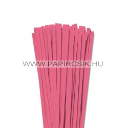   Közép rózsaszín, 7mm-es quilling papírcsík (80db, 49cm)