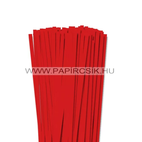 XL csomag - Korallpiros, 7mm-es quilling papírcsík (240 db, 49cm)