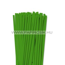 Zöld, 7mm-es quilling papírcsík (80db, 49cm)