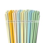   KIFUTÓ TERMÉK - 7mm, 49cm, 8x10db, quilling papírcsík kezdőcsomag V.