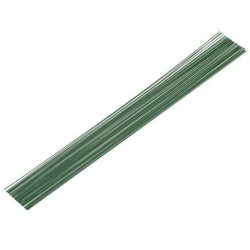 Merevítődrótszál zöld (1.1mm/35cm, 10db)