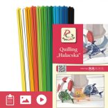 Halacskák - Quilling minta (140db csík 15db mintához és leírás képekkel)