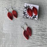 Fülbevalók 3. - Quilling minta (100db csík, fülbevaló alkatrészek 20db/10pár mintához és leírás képekkel)