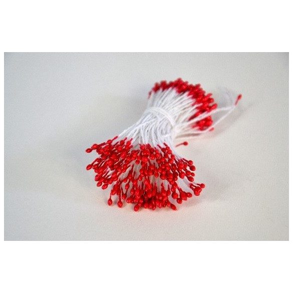 Virág Bibe (piros, 1mm, 50db)