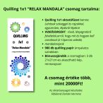 Quilling 1x1 - Mandala - Tanfolyam Alapanyagokkal