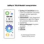 Quilling 1x1 - RELAX Mandala - Tanfolyam és kezdőkészlet eszközökkel