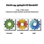 Quilling 1x1 - RELAX Mandala - Tanfolyam és kezdőkészlet eszközökkel